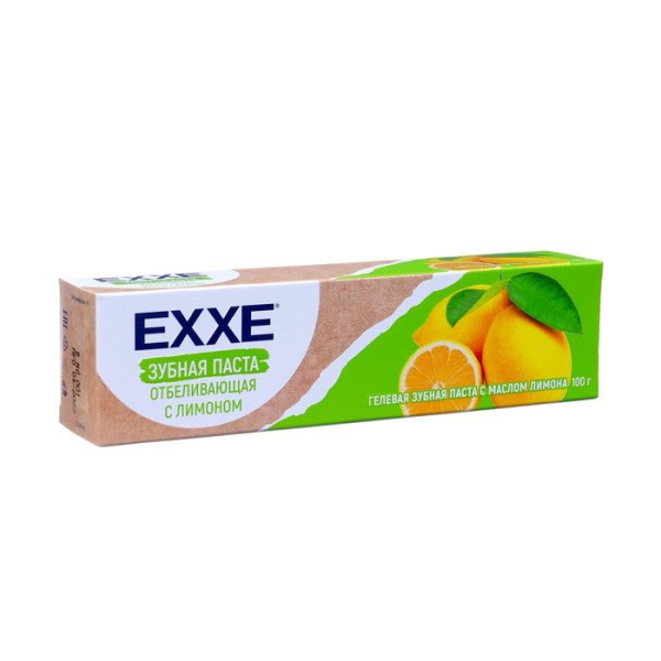 Зубная паста Exxe 100мл отбеливающая с лимоном