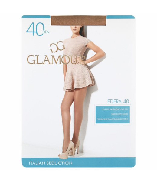 Колготки GLAMOUR Edera  40 (miele 3) (У-12)