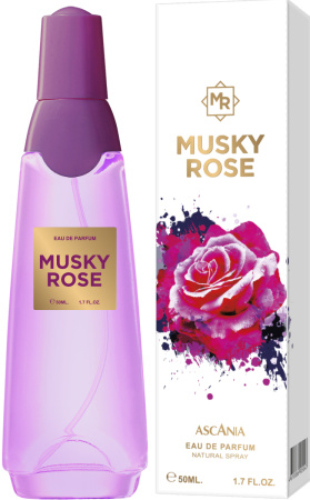 Парфюмерная вода женская  50мл Ascania Musky Rose /82317/