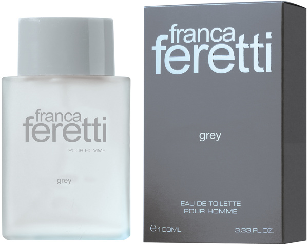 Туалетная вода мужская 100мл Brocard Franca Feretti Grey
