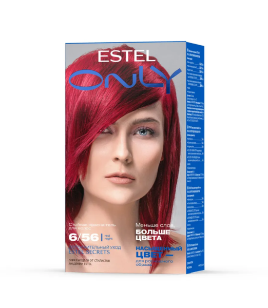 ESTEL ONLY 6/56 темно-русый красно-фиолетовый
