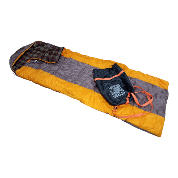 Спальный мешок (190+30)*75см с капюшоном /FX-8862-1 /