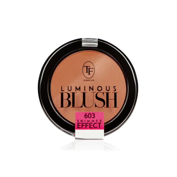 Румяна TF Luminous blush пудровые с шиммер эффектом т. 603 розовый персик (У-6)