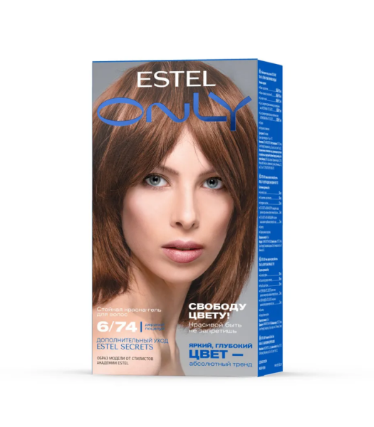 ESTEL ONLY 6/74 темно-русый коричнево-медный