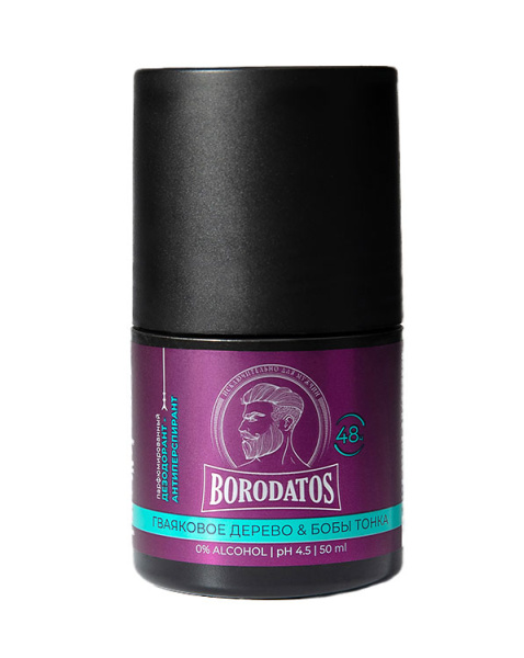Дезодорант антиперспирант парфюмированный муж.50мл Гваяковое дерево & Бобы тонка (У-12)