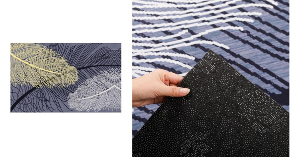 Дорожка с декором в рулоне с резиновыми точками  80см Дорожка с декором в рулоне с резиновыми точками  80см