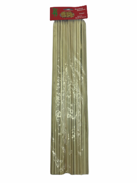 Шампуры деревянные  50шт 35см бамбук /ZQ35/BZ-4035/