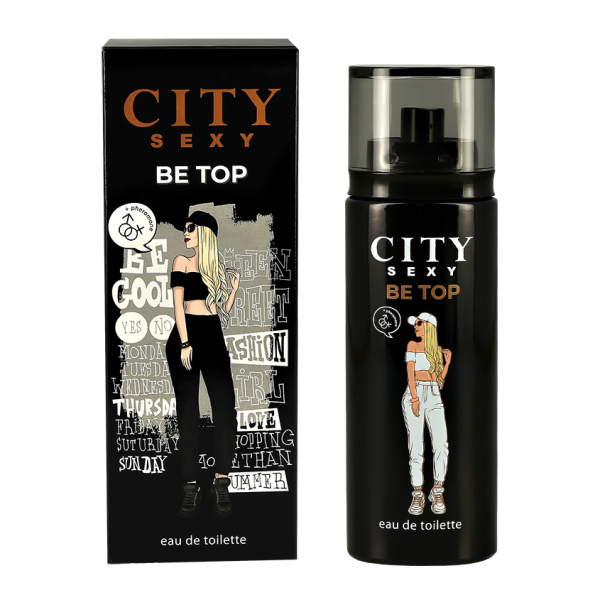 Т/вода женская  60мл City Sexy Be Top 