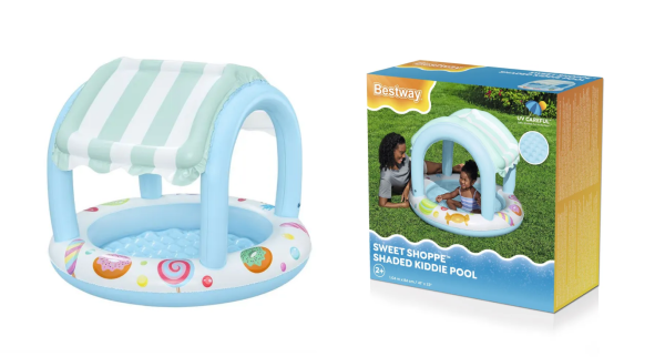 Бассейн надувной 104*84см 34л /52638/