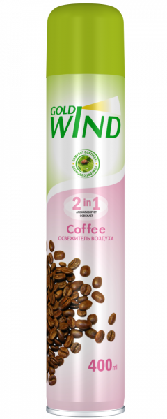 Освежитель воздуха Gold Wind 400мл Coffee /(У-12) /245417/