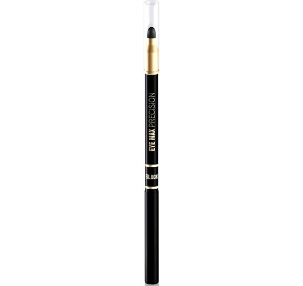 Карандаш для глаз автомат Eveline Eye Max Precision с растушевкой черный (У-6/36)