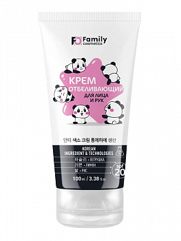 Крем для лица и рук Family Cosmetics 100мл отбеливающий