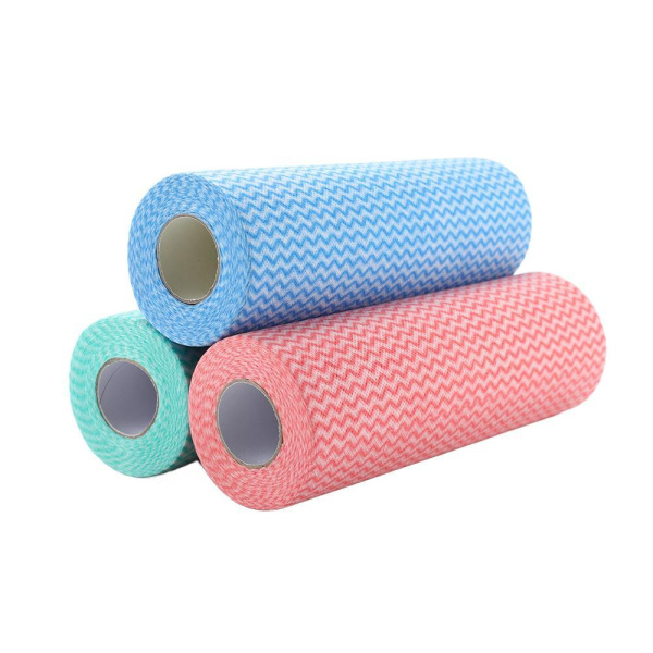 Салфетки для уборки в рулоне  50шт 25*30см 