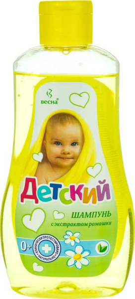 Шампунь детский Весна 280мл с экстрактом ромашки (У-16)