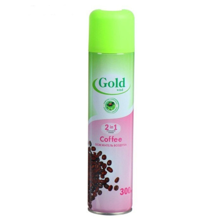 Освежитель воздуха Gold Wind 300мл Coffee (У-12)