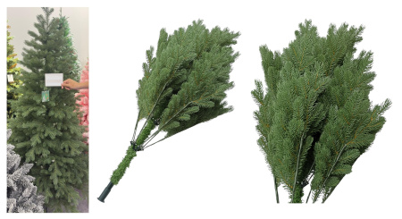 Елка 210см зеленая /882Т/