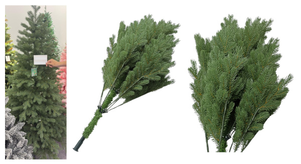 Елка 210см зеленая /882Т/