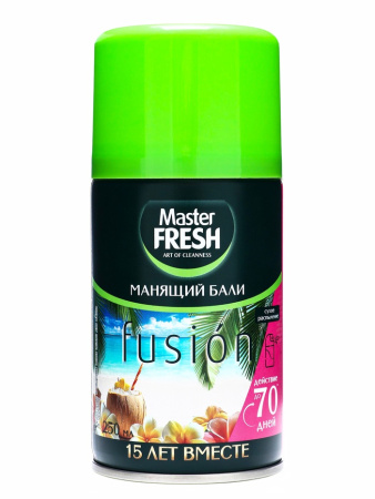 Освежитель воздуха Master Fresh 250мл сменный баллон Манящий Бали