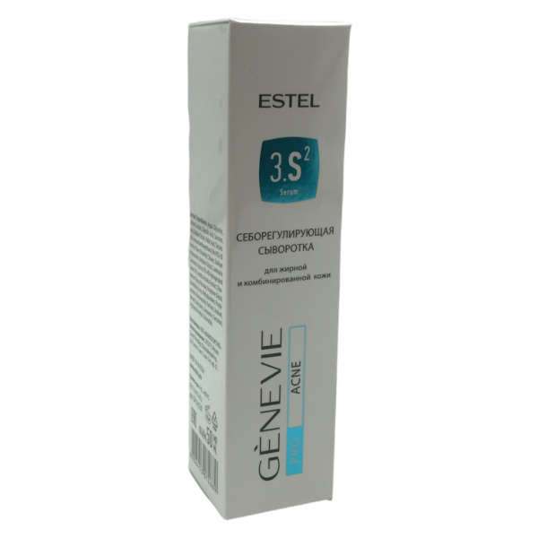 ESTEL GENEVIE PRO ACNE GP/A/S50 Себорегулирующая сыворотка для жирной и комбинированной кожи 50мл