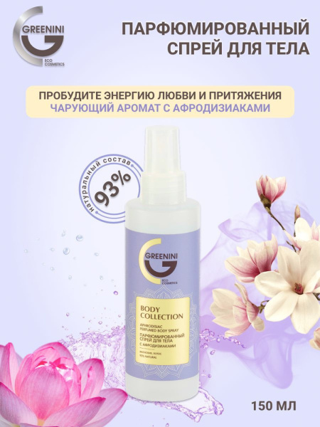 Спрей для тела парфюмированный Greenini Collection Body 150мл