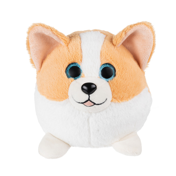 Игрушка мягкая Корги Глазастик 18см