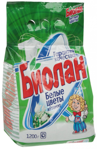 СМС Биолан автомат 1,2кг Белые цветы /701-4/86350/8521-3/135/