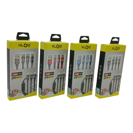 Кабель USB 3 в 1