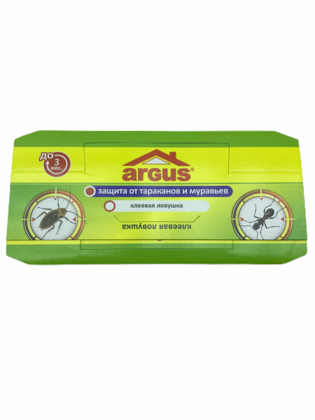 Ловушка клеевая от тараканов Argus 1шт домик 