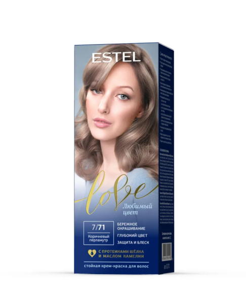 ESTEL LOVE 7/71 коричневый перламутр