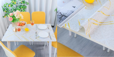 Клеенка в рулоне 100см силикон цветной