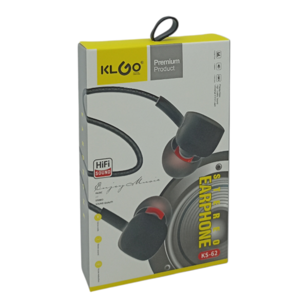 Наушники проводные вакуумные KLGO Наушники проводные вакуумные KLGO