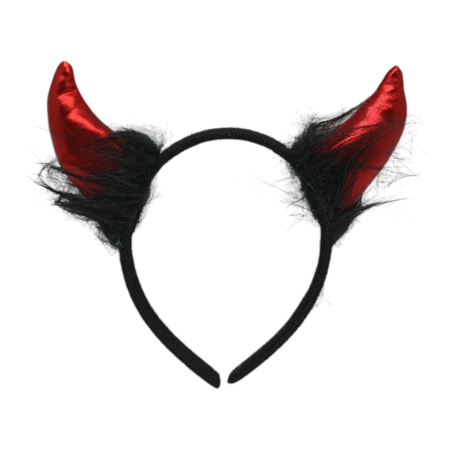 Ободок карнавальный Рога Черта (У-12)