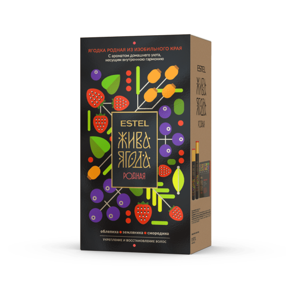 ESTEL Жива Ягода Родная YR/N Набор из изобильного края (шампунь 300, бальзам 250, 5 масок*30мл) ESTEL Жива Ягода Родная YR/N Набор из изобильного края (шампунь 300, бальзам 250, 5 масок*30мл)