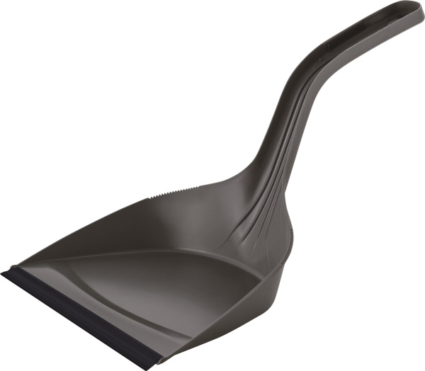 Совок для мусора с ручкой Spin&Clean Rock’n’Roll антрацит