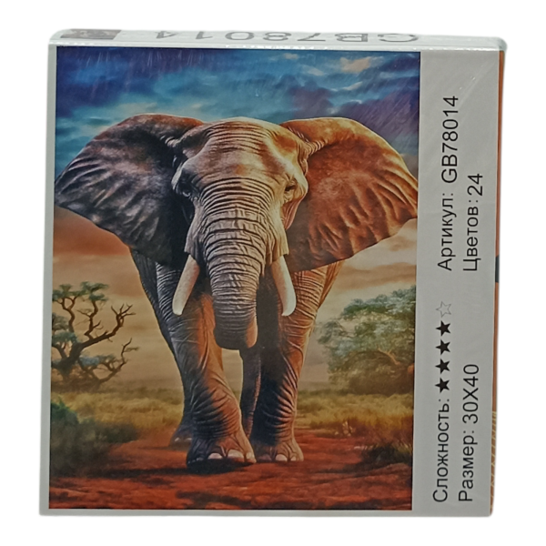 Картина для творчества "Алмазная мозаика" 30х40см (У-25)