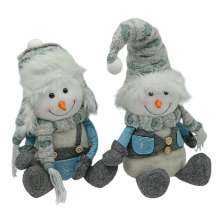 Снеговик 40см /X188AB/