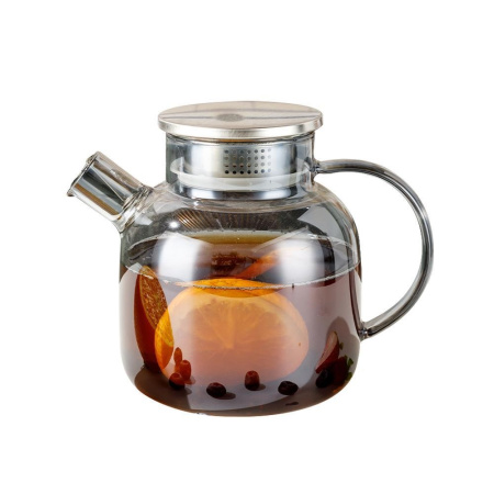 Чайник заварочный 1,5л стеклянный