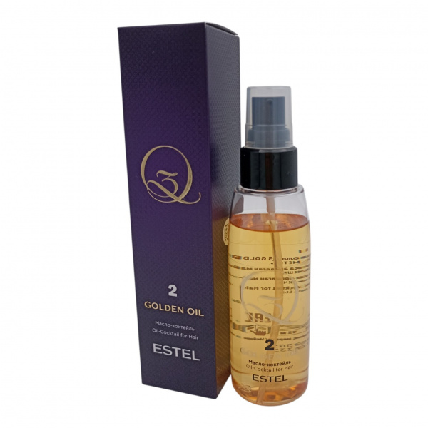 ESTEL Q3 GOLDEN OIL Q3R/OR/100 Масло-коктейль для волос 100мл 