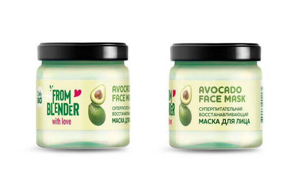 Маска для лица From Blender with Love  40мл Avocado (У-24) Маска для лица From Blender with Love  40мл Avocado (У-24)