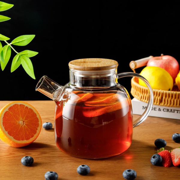 Чайник заварочный 1,5л стеклянный