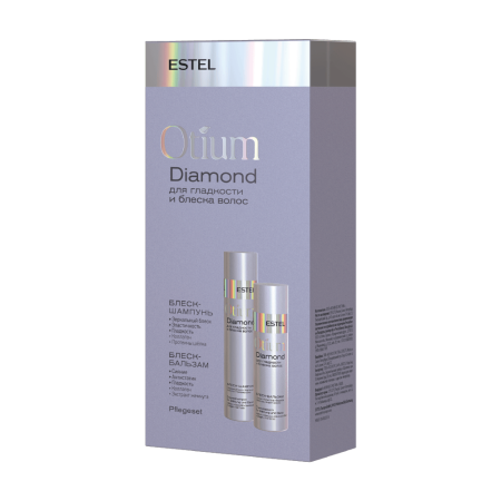 OTIUM DIAMOND ОТM.202 Набор для гладкости и блеска волос (шампунь, бальзам)