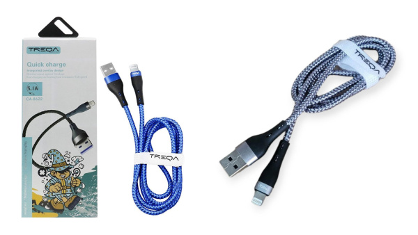 Кабель USB IOS 5,1A Quick Charge /CA-8622/