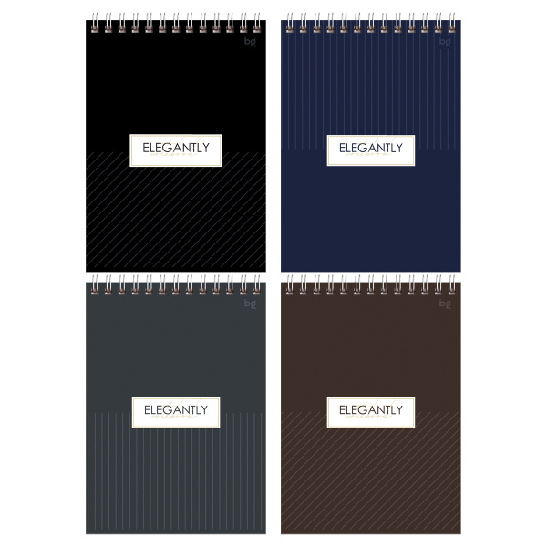 Блокнот  60л А5 BG "Minimal" на гребне /Б5гр60 07049/