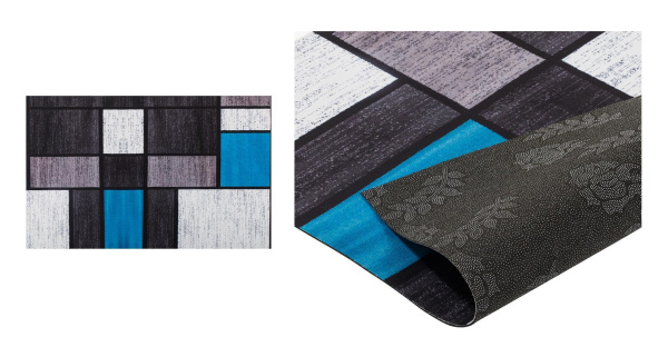 Дорожка с декором в рулоне с резиновыми точками 180см