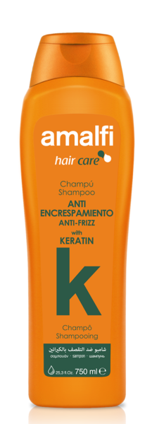 Шампунь Amalfi 750мл Keratin Anti-frizz для всех типов волос (У-16) /4411/