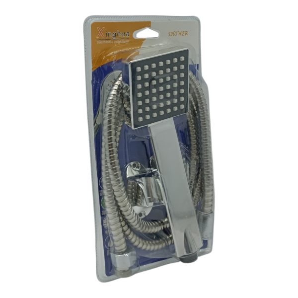 Набор для душа (лейка, шланг, держатель лейки) 