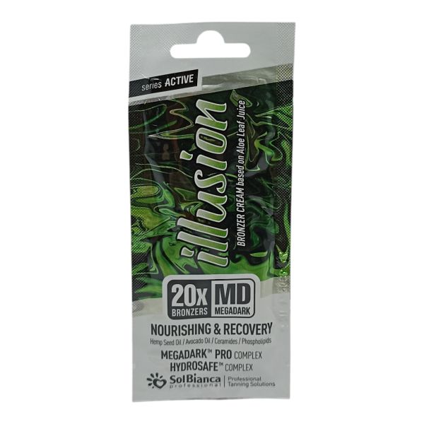 Крем SolBianca 15мл Illusion с маслом семян конопли,авокадо церамидами и фосфолипидами