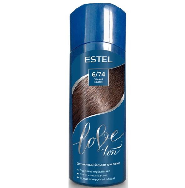 ESTEL Love ton Оттеночный бальзам 6/74 темный каштан
