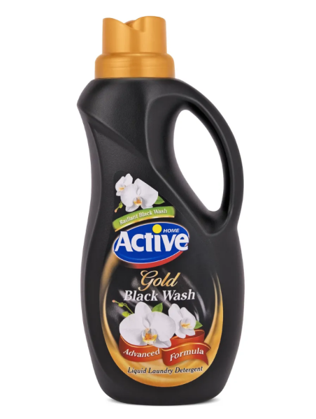 Гель для стирки ACTIVE черного белья Gold Орхидея 1.5л гипоаллергенный (У-9)