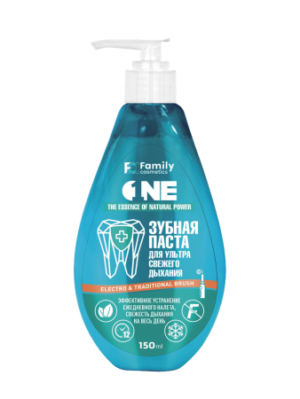 Зубная паста Family Cosmetics 150мл Ультрасвежее дыхание